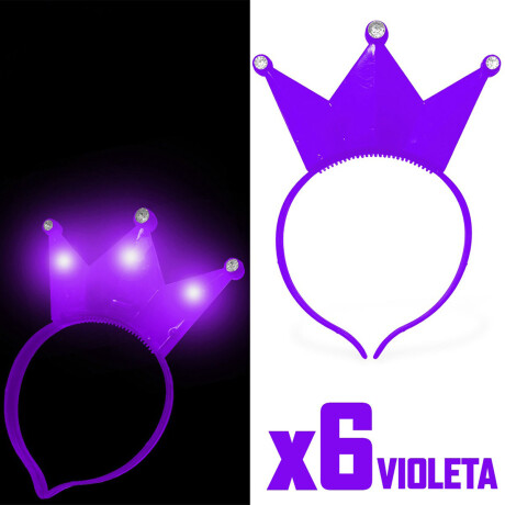 Set Cotillón N5 X24 Vinchas Corona Reina Con Luz Led Set Cotillón N5 X24 Vinchas Corona Reina Con Luz Led