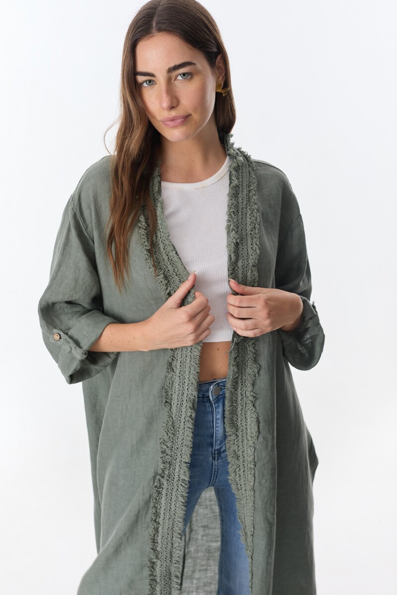 Kimono Aluna - Verde 