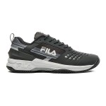 Fila zapatilla axilus ace 2.0 clay masculino negro/blanco/cinza Negro-Blanco