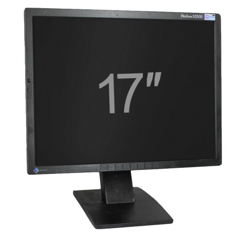 Monitor Lcd 17" Grado A+ Negro 001