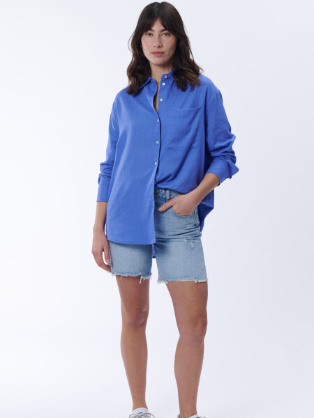 Bermuda jean Azul