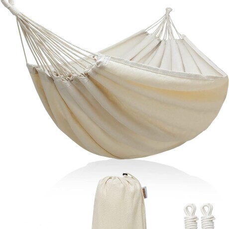 Hamaca Paraguaya 2 Plazas 200x150 Cm Beige