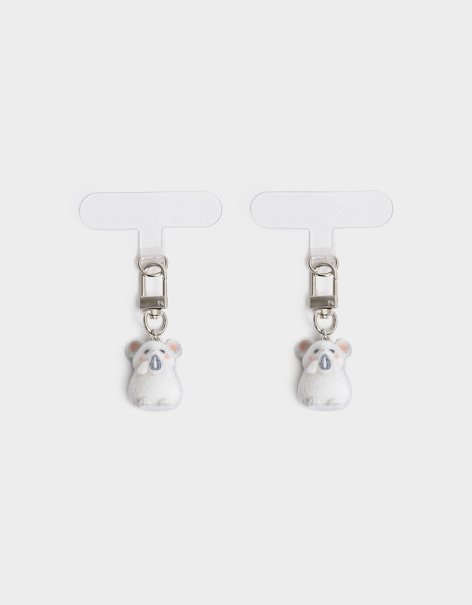 Set De Accesorio De Celu Mini De Felpa Para Compartir 