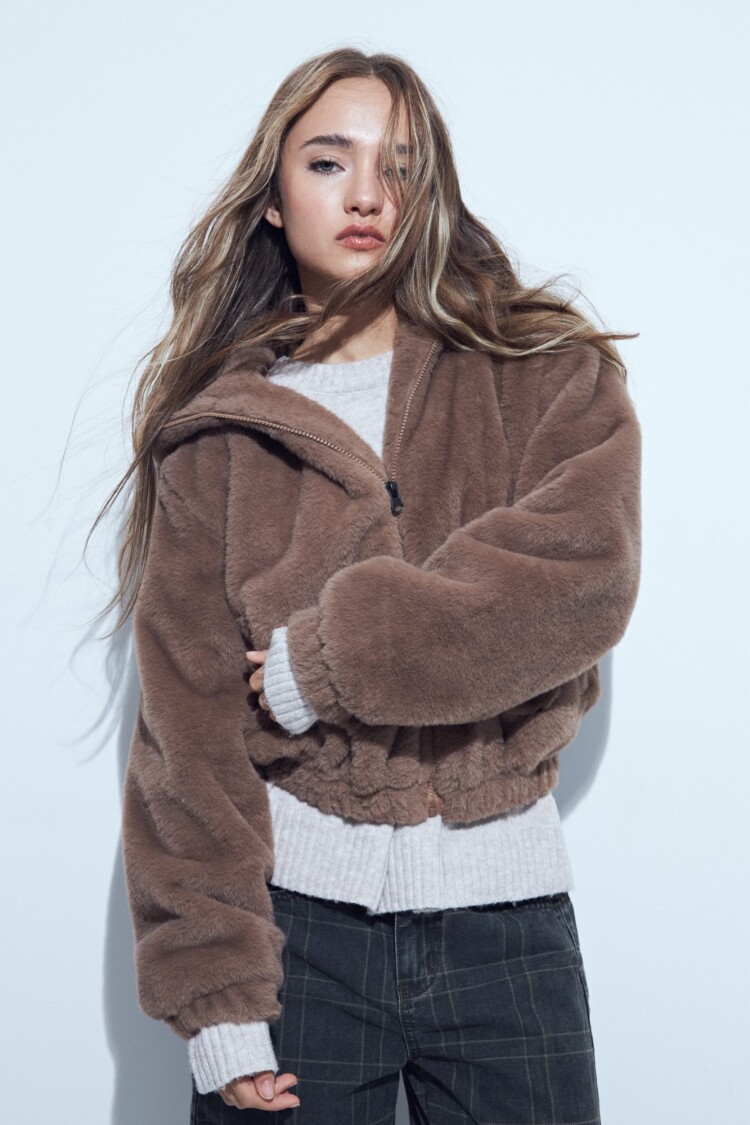 CAMPERA TIPPED Tostado