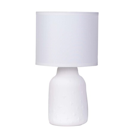 LÁMPARA DE MESA CERAMICA BLANCO AT21000