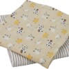 Set x2 sabanas muselina neutro