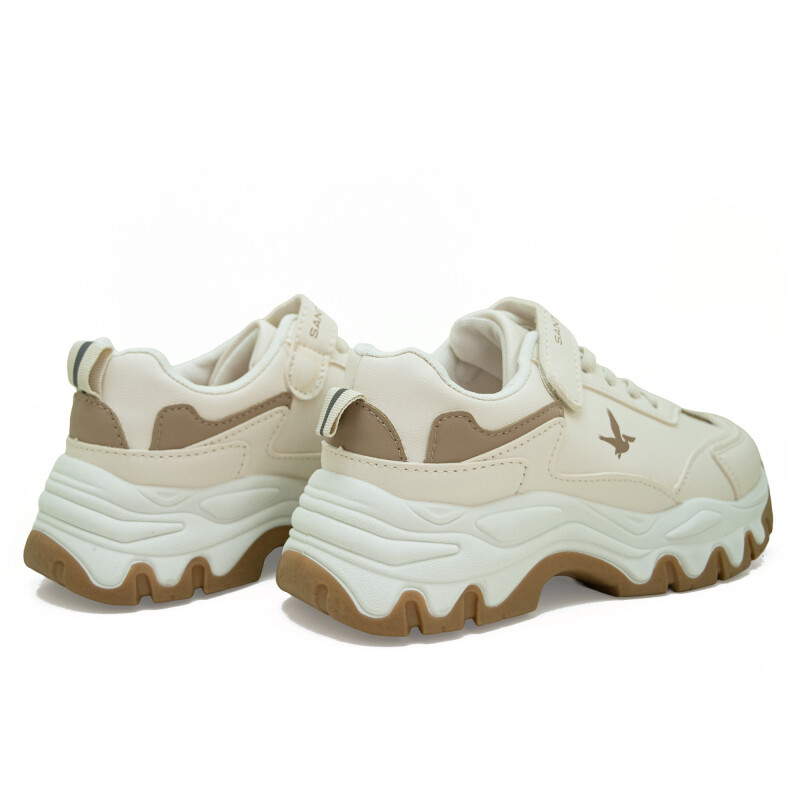 Championes Santa Barbara SOLKEN de Niños - SOLKEN Beige