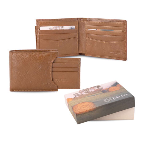 Billetera Cuero Tritón Tostado