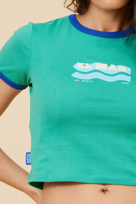 T-SHIRT NULI RUSTY Aqua