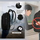 Mochila Urbana Viaje Antirrobo Notebook Matein 1007 28l Negro
