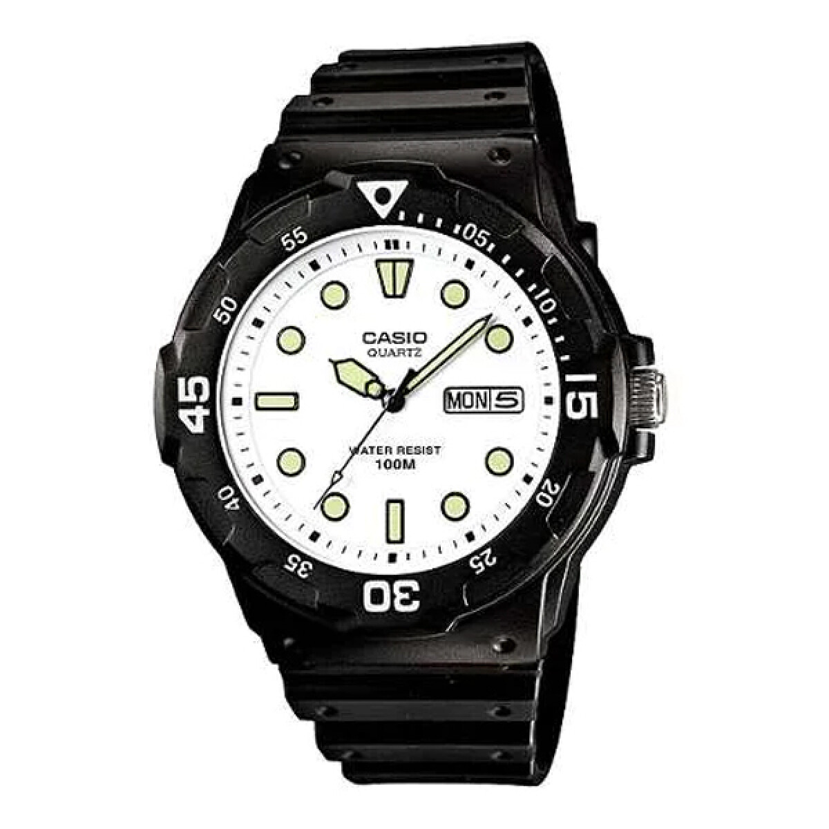 Reloj CASIO MRW200H-7EVDF en Resina Negro Esfera 48mm 