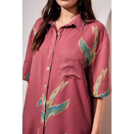 Vestido Camisero Print