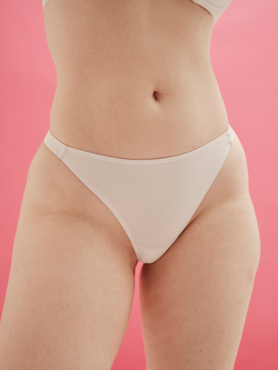 Pantie Vera Less ECO – Corte less ligero que realza tu silueta. - Blanco 
