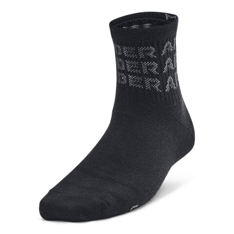Yth UA Essential 6pk Qtr-BLK BLK-001