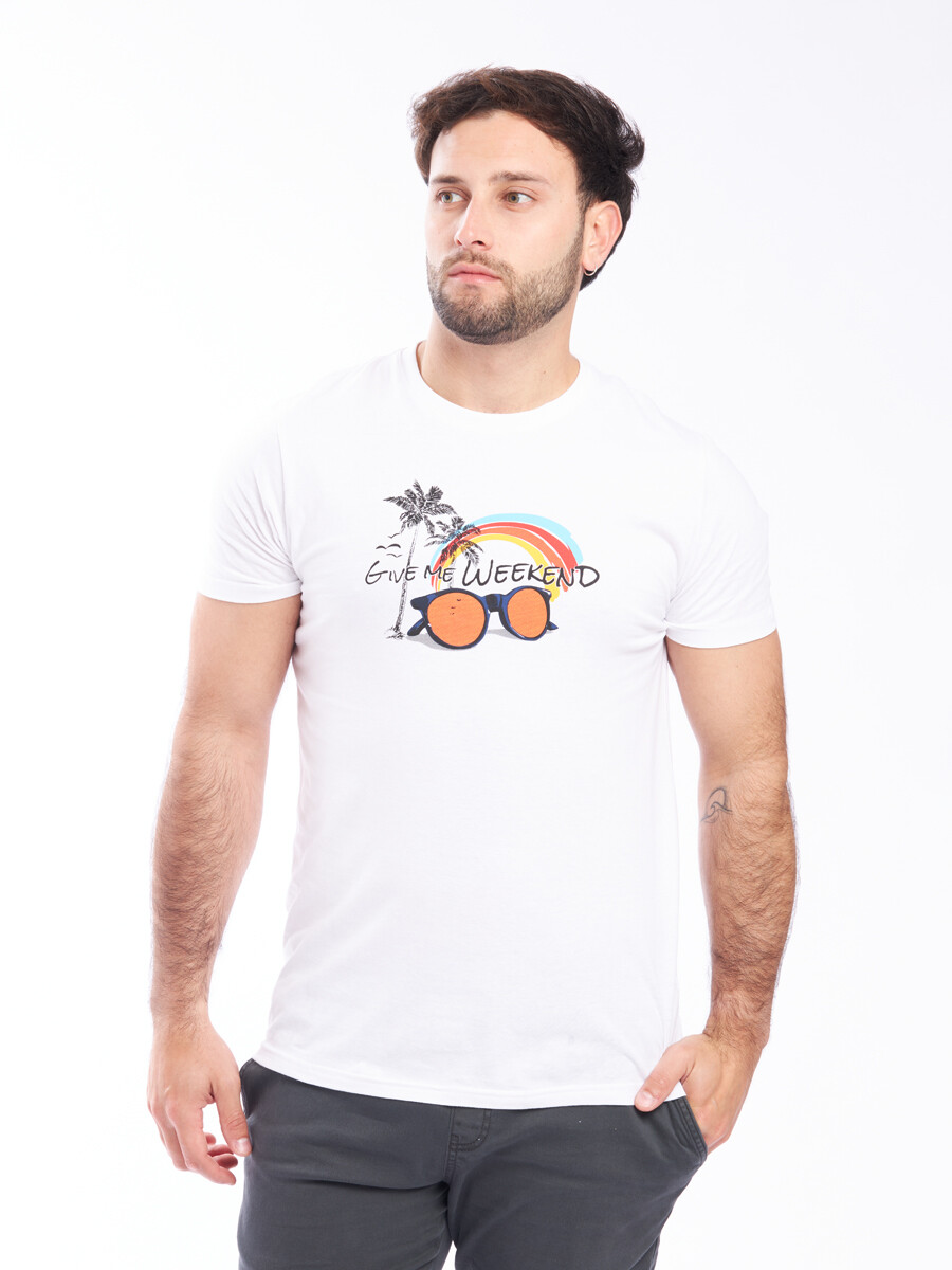 T-SHIRT ARTESA 422 - Blanco 