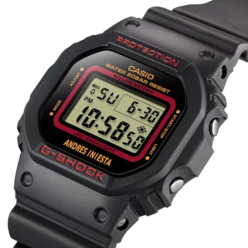 Reloj Edición Especial Andrés Inesta DW-5600AI-1DR Reloj Edición Especial Andrés Inesta DW-5600AI-1DR