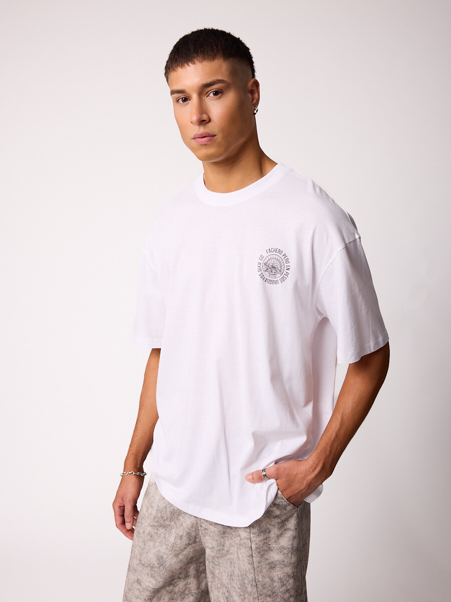 T-SHIRT JULAN DIXIE Blanco