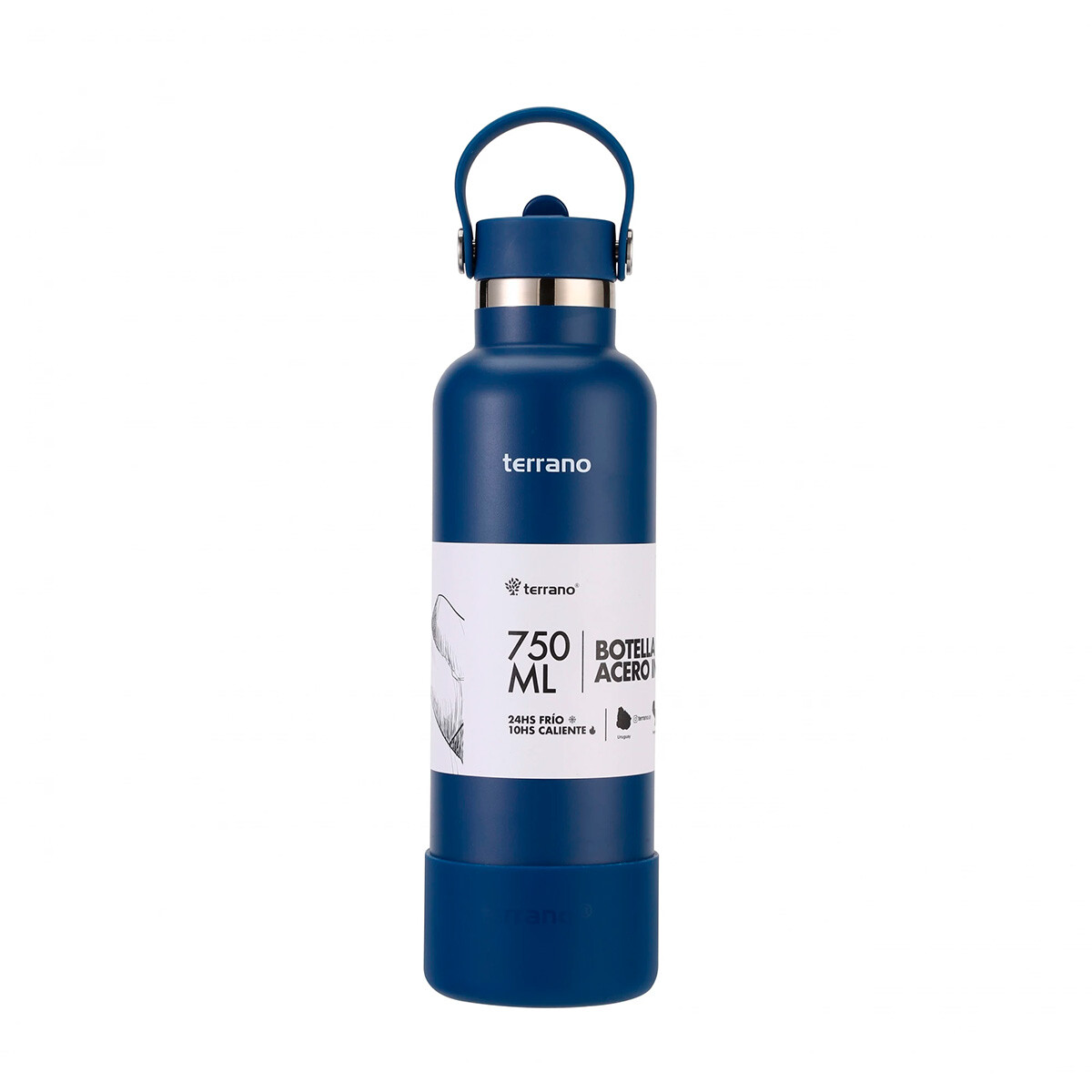 Botella Térmica Terrano 750ML con Pico - AZUL 