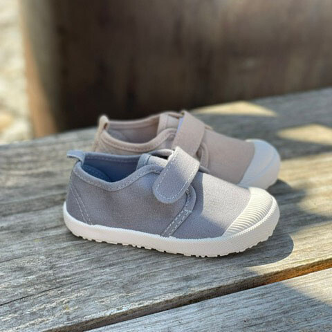 Zapatillas De Lona Prusiano Toddler Gris