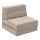 Sillón cama individual Lumax Oster en caja compactado Beige