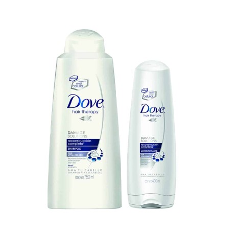 Pack Shampoo Y Acondicionador Dove Reconstrucción Completa 750 ml + 400 ml Pack Shampoo Y Acondicionador Dove Reconstrucción Completa 750 ml + 400 ml