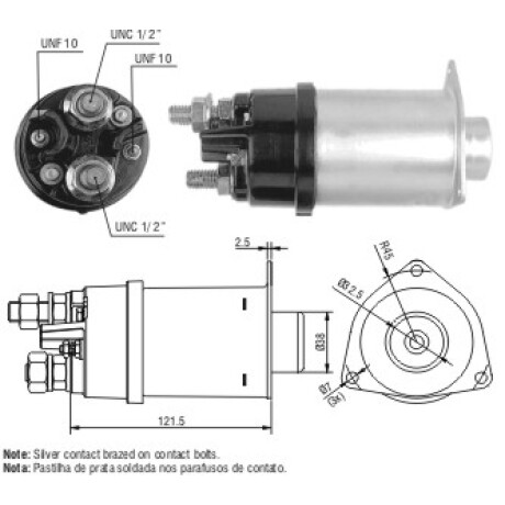 AUTOMATICO DE ARRANQUE - DELCO REMY 42MT 24V ZM AUTOMATICO DE ARRANQUE - DELCO REMY 42MT 24V ZM