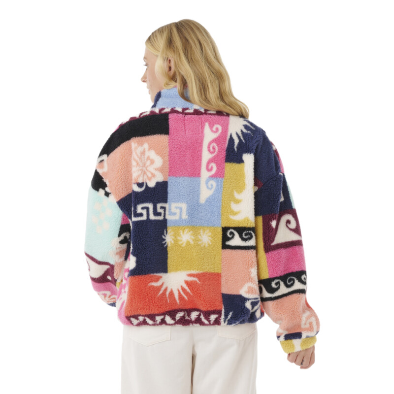 Canguro Rip Curl Keepsakes Polar Fleece - Multicolor Canguro Rip Curl Keepsakes Polar Fleece - Multicolor