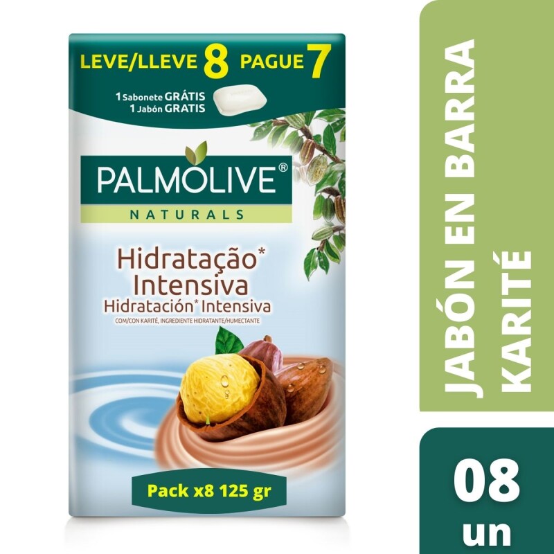 Jabón en Barra Palmolive Karité Hidratación Intensiva X8 85 GR Jabón en Barra Palmolive Karité Hidratación Intensiva X8 85 GR