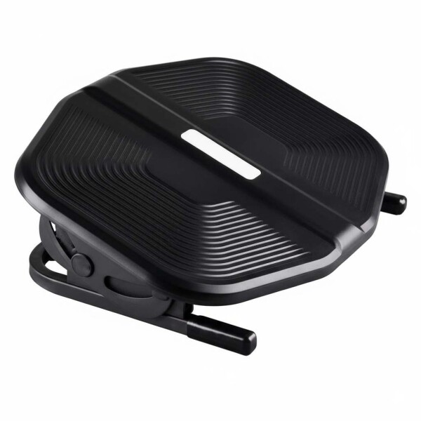 Soporte Apoya Pies Ergonomico Escritorio Brateck Regulable Color Negro