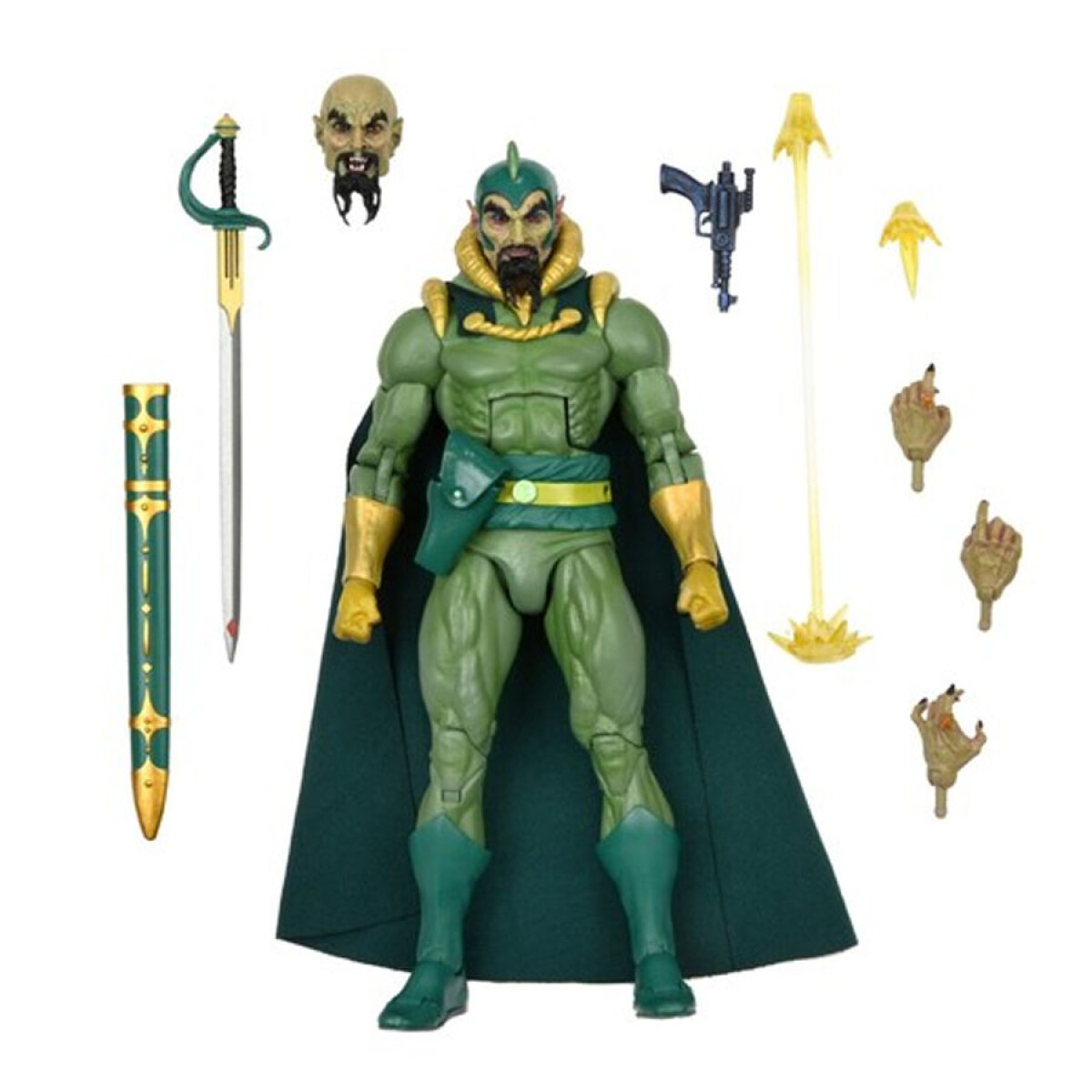 The Original Super Heroes Flash Gordon • Ming The Merciles 7" Scale Figure 