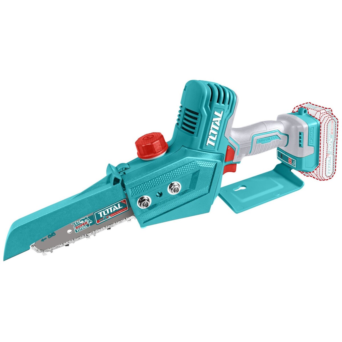 Motosierra De Mano Inalámbrica 6" A Batería 20v - Sin Carbones 