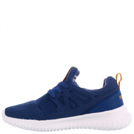 Championes Infantiles Topper Mamba Kids Azul - Amarillo Ocre