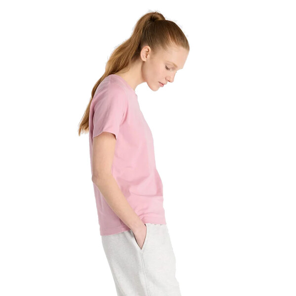 SPORT ESSENTIALS JERSEY TSHIRT - NEW BALANCE ROSA
