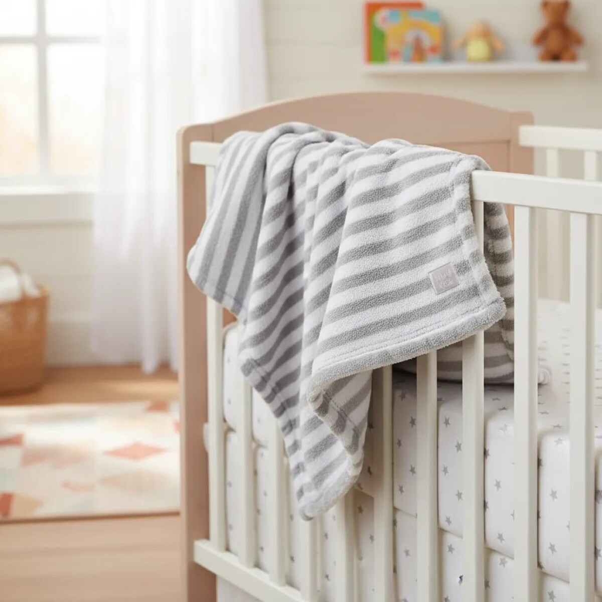 Manta HUDSON striped grey 