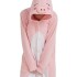 Pijama Cerdito Chanchito Infantil Y Adulto Enterito Plush Talle Rosa ciento cinco
