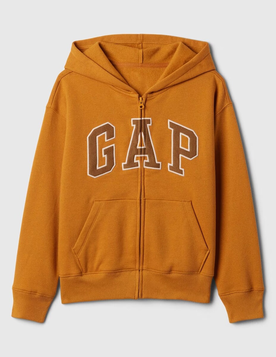 Canguro Con Cierre Logo Gap Niño - Tigers Eye 651 