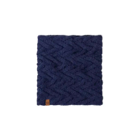 Bufanda Buff Knitted & Fleece Caryn Midnight Azul