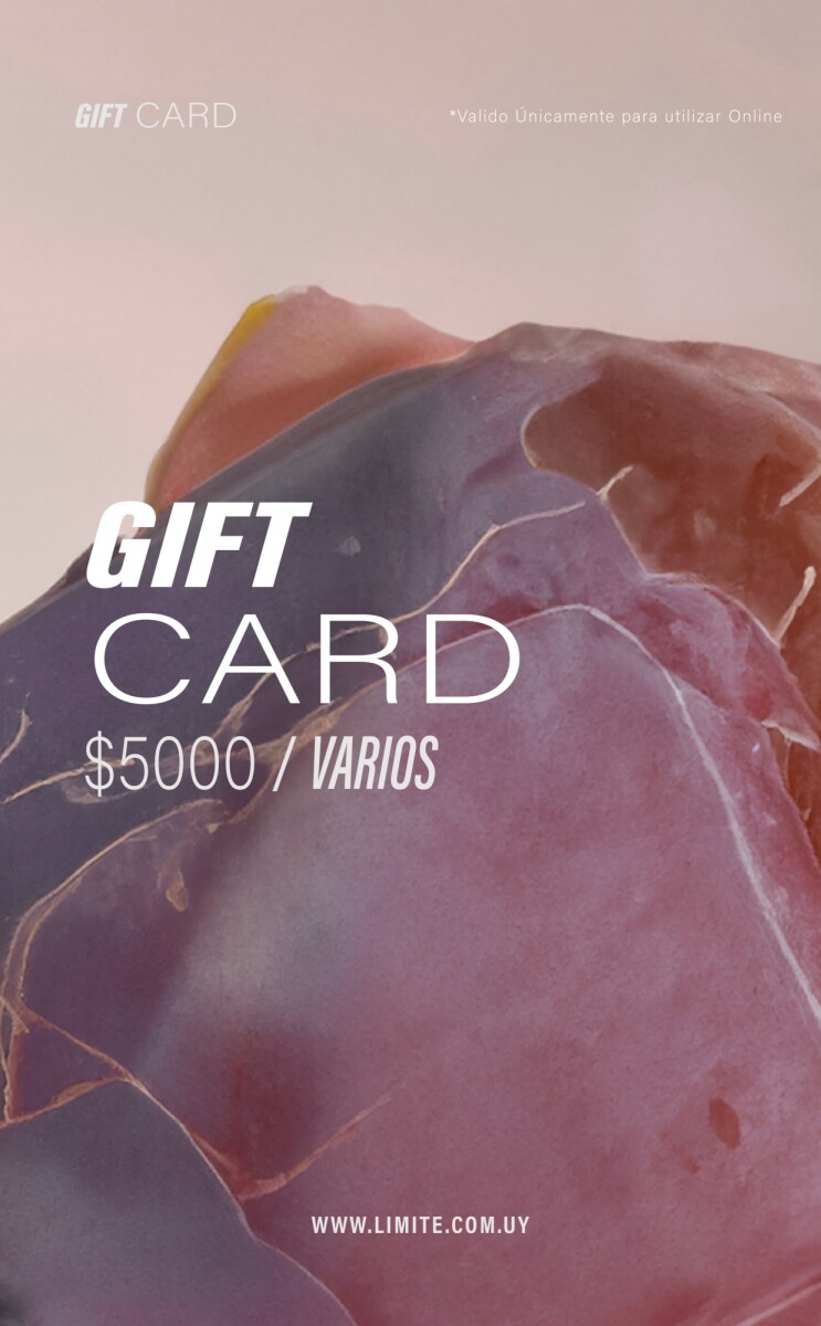 GIFT CARD 5000 - VARIOS 