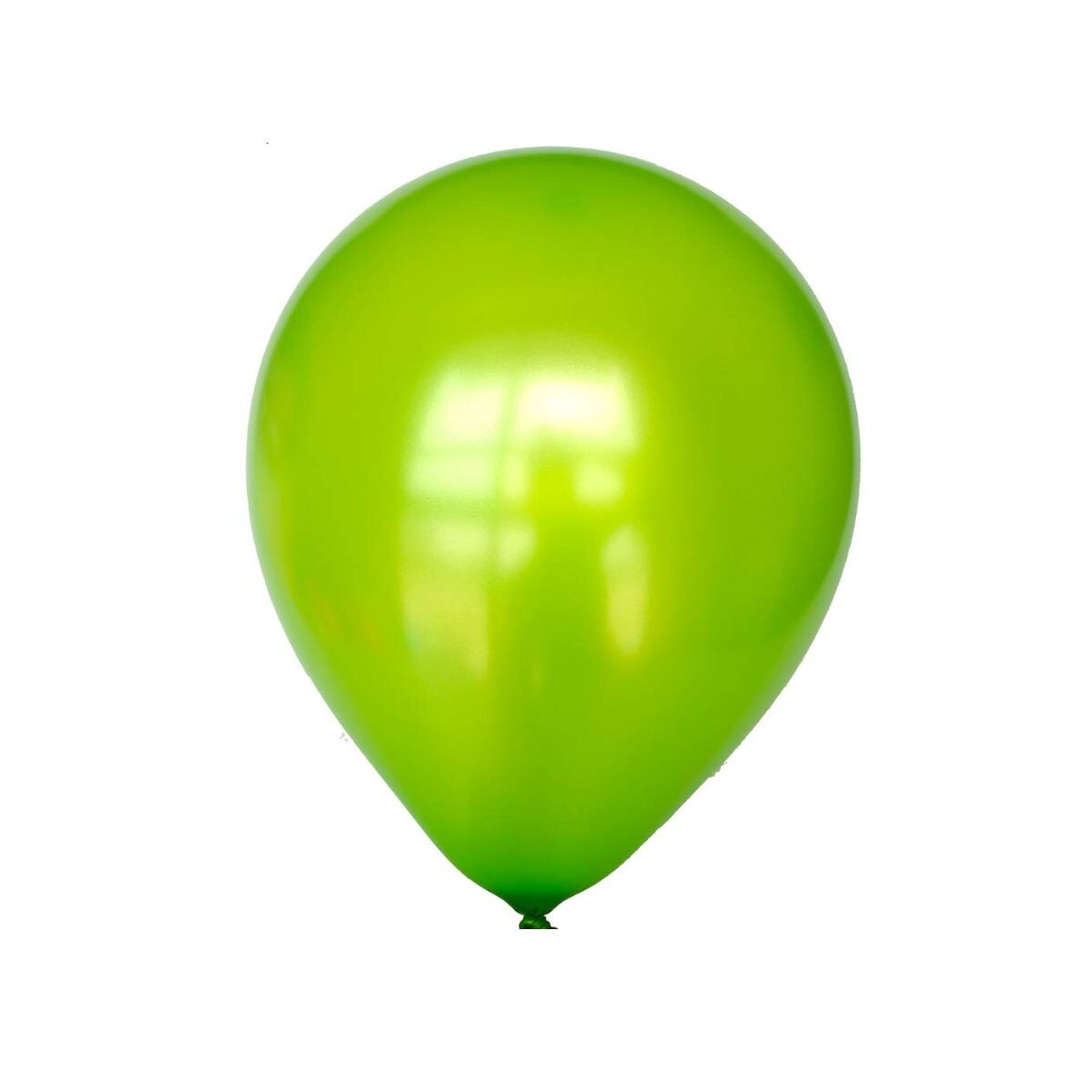 Globo Metalizado x 10 Und / R6 - Verde Claro 