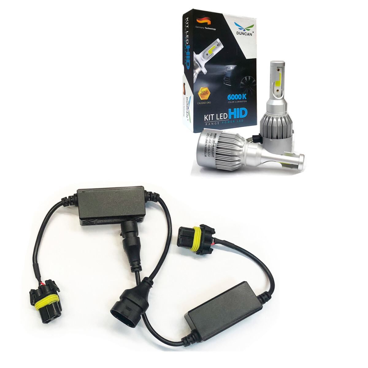 LAMPARA COMBO KIT BALASTRO CANBUS + LEDC6.9006 