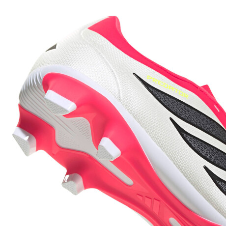 Championes Unisex Adidas Futbol 11 Predator Club Firm Ground Rojo - Negro