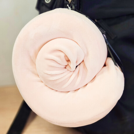 Almohada de viaje huellita gato rosa Rosa