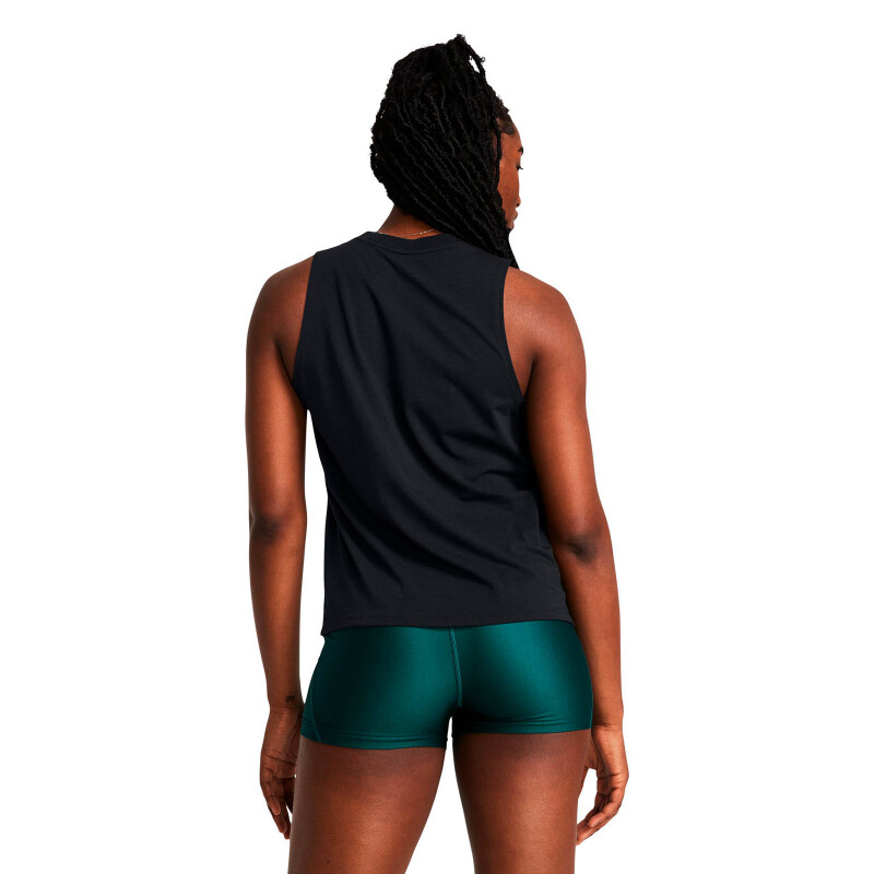 Musculosa Training Under Armour Rival de Mujer - 1383659-001 Negro-blanco