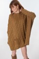 Sweater Oceano Camel Lurex