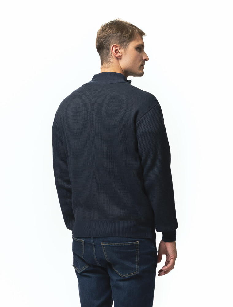 Campera de Punto Palermo Marino