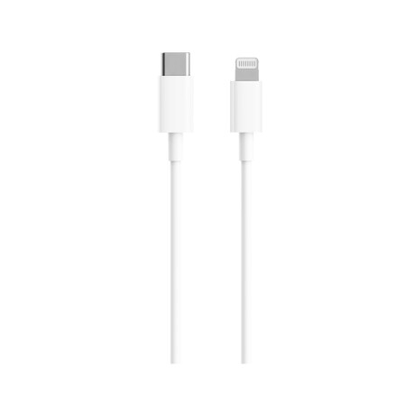 Cable De Datos Usb-C A Lightning XIAOMI Longitud 1M - Blanco Cable De Datos Usb-C A Lightning XIAOMI Longitud 1M - Blanco