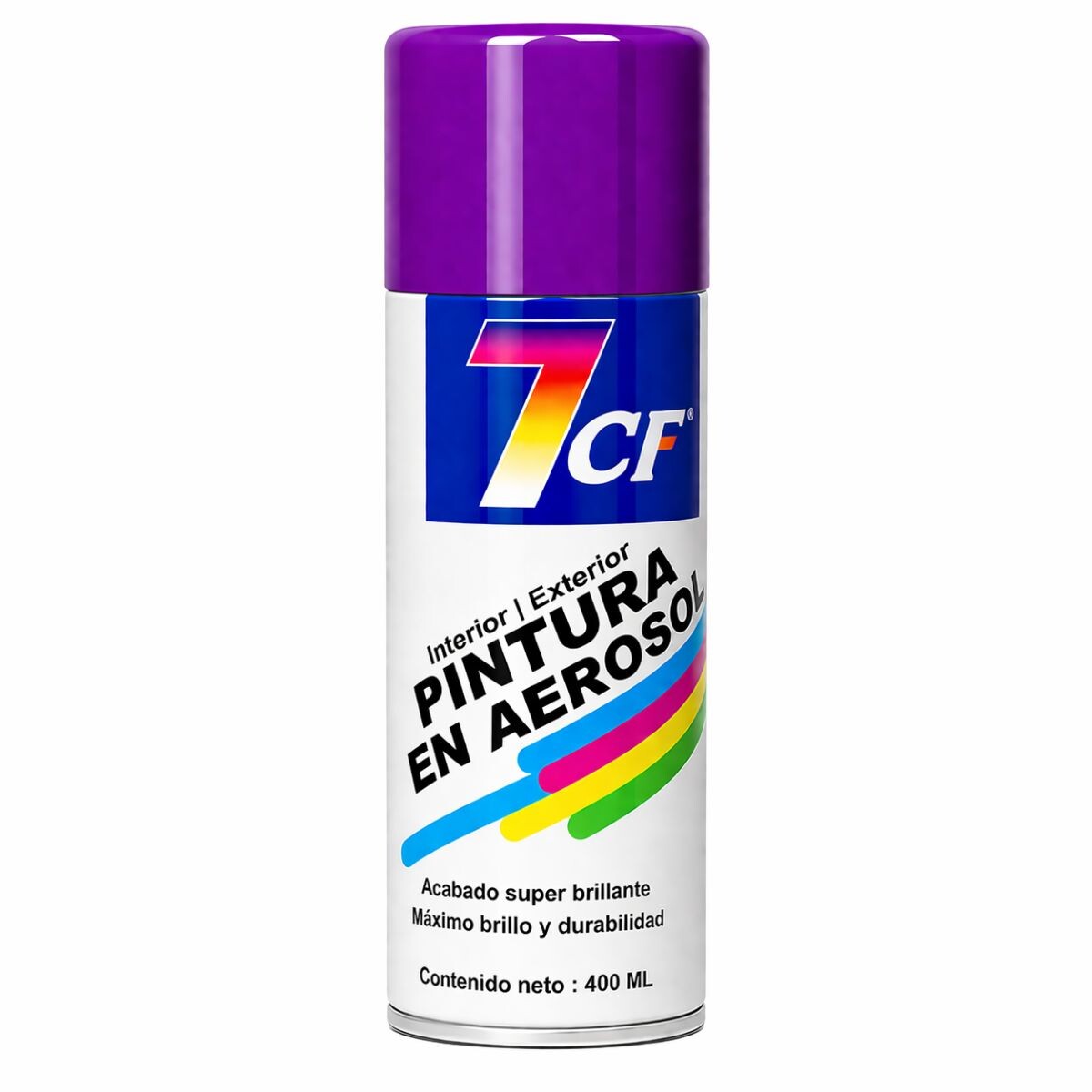 ESMALTE AEROSOL BRILLANTE 7CF 400ml. - Violeta Deep Violet 327 