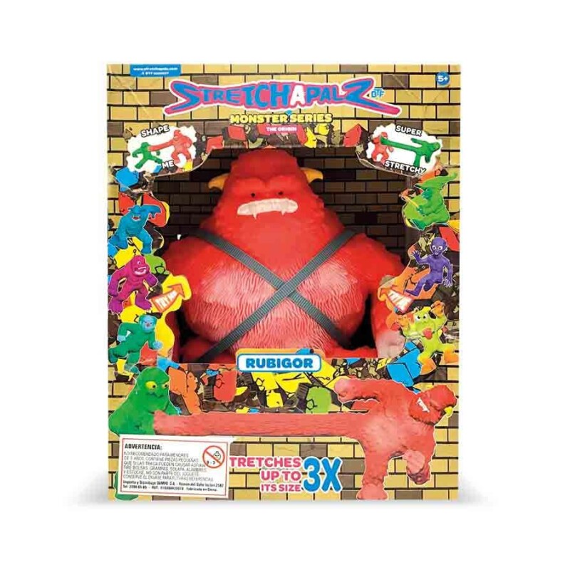 Stretchapalz Monster 24 Cm Caja Exhibidora STRETCHAPALZ MONSTER 24 CM CAJA EXHIBIDORA