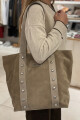 Bolso tatiana Beige gamuza