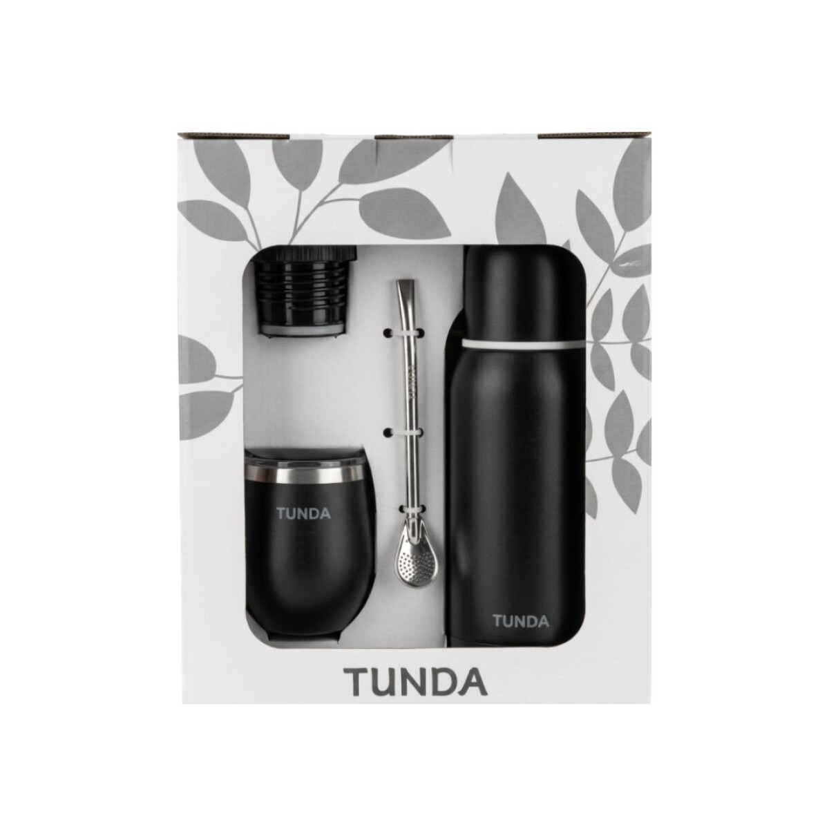 Set Matero Térmico Tunda Negro - Negro 
